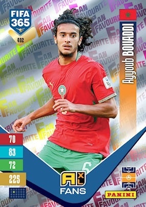 402 Ayyoub Bouaddi Morocco Fan Favourite FIFA 365 2027