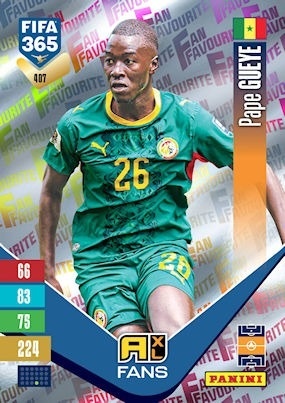 407 Papa Gueye Senegal Fan Favourite FIFA 365 2027