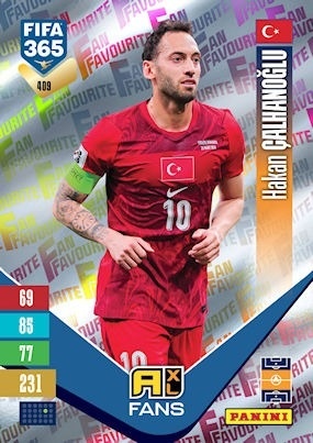 409 Hakan Çalhanoğlu Turkiye Fan Favourite FIFA 365 2027