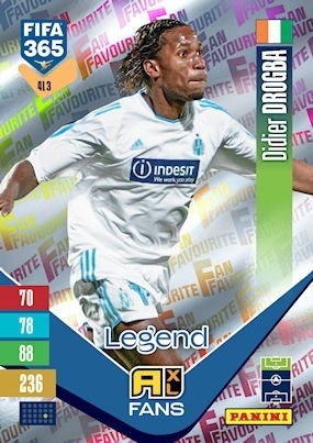 413 Didier Drogba Olympique Marsylia Fan Favourite FIFA 365 2027