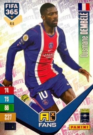 416 Ousmane Dembélé PSG Fan Favourite FIFA 365 2027