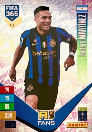 419 Lautaro Martínez Inter Fan Favourite FIFA 365 2027