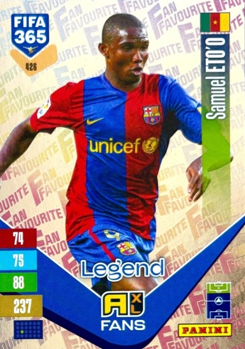 426 Samuel Eto'o FC Barcelona Fan Favourite FIFA 365 2027
