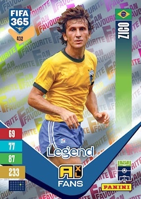 432 Zico Brazil Fan Favourite FIFA 365 2027
