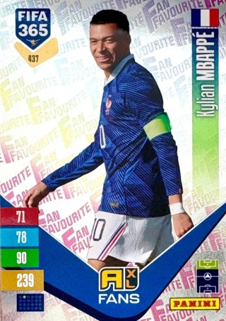 437 Kylian Mbappé France Fan Favourite FIFA 365 2027