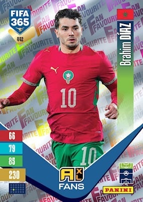 442 Brahim Díaz Morocco Fan Favourite FIFA 365 2027