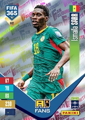 447 Ismaila Sarr Senegal Fan Favourite FIFA 365 2027
