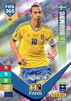 449 Zlatan Ibrahimović Sweden Fan Favourite FIFA 365 2027