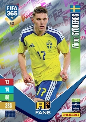 450 Viktor Gyökeres Sweden Fan Favourite FIFA 365 2027