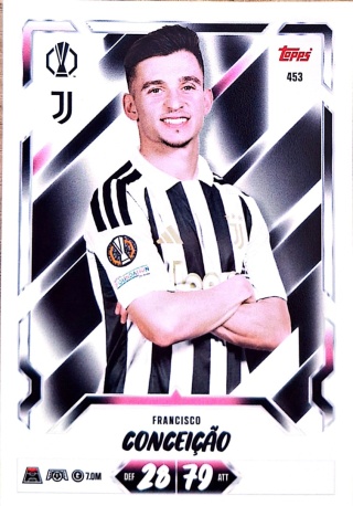 453 Francisco Conceição Juventus Base Match Attax 2026/27