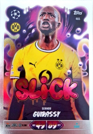 465 Serhou Guirassy Borussia Dortmund Slick Match Attax 2026/27