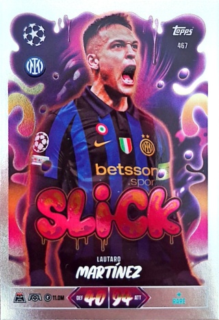 467 Lautaro Martínez Inter Slick Match Attax 2026/27