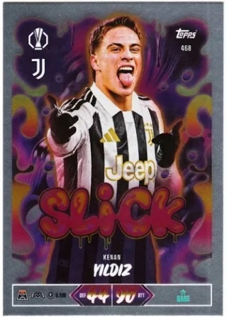 468 Kenan Yıldız Juventus Slick Match Attax 2026/27