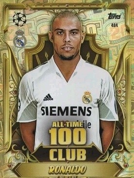 484 Ronaldo Real Madryt All-Time 100 Club Match Attax 2026/27