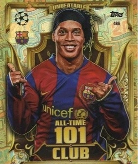 486 Ronaldinho Real Madryt All-Time 100 Club Match Attax 2026/27