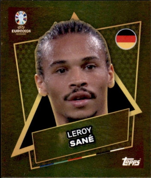 GER-SP Leroy Sané Group A gold Topps EURO 2024