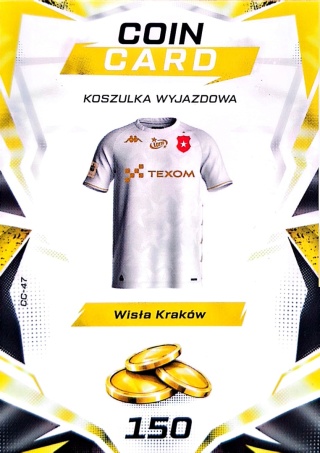 CC-47 Coin Card Koszulka Wyjazdowa Wisła Kraków Sportzoo Duel PKO BP Ekstraklasa 2026/27