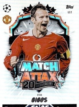 LE2 Ryan Giggs Manchester United Limited Edition Legend Match Attax 2026/27