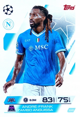 249 André-Frank Zambo Anguissa SSC Napoli Base Match Attax 2025/26