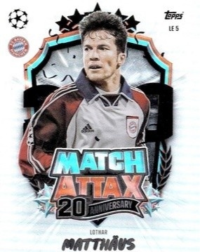 LE5 Lothar Matthäus FC Bayern Limited Edition Legend Match Attax 2026/27