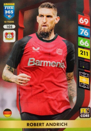 105 Robert Andrich Bayer Leverkusen Core FIFA 365 2025