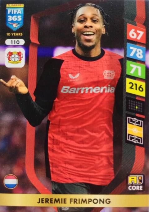 110 Jeremie Frimpong Bayer Leverkusen Core FIFA 365 2025