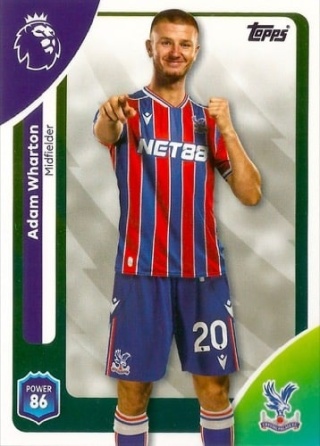 117 Adam Wharton Crystal Palace Base Premier League 2026