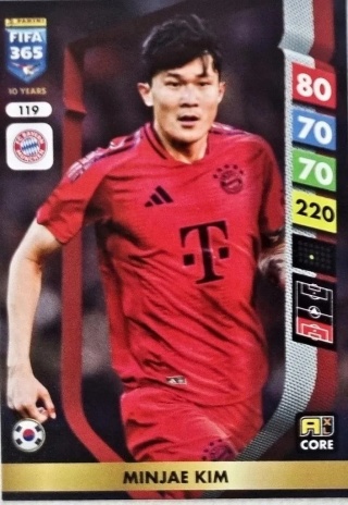 119 Kim Min-jae FC Bayern Core FIFA 365 2025