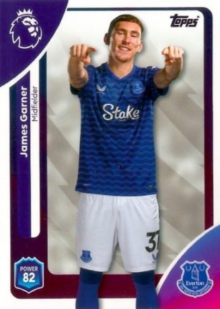 137 James Garner Everton Base Premier League 2026