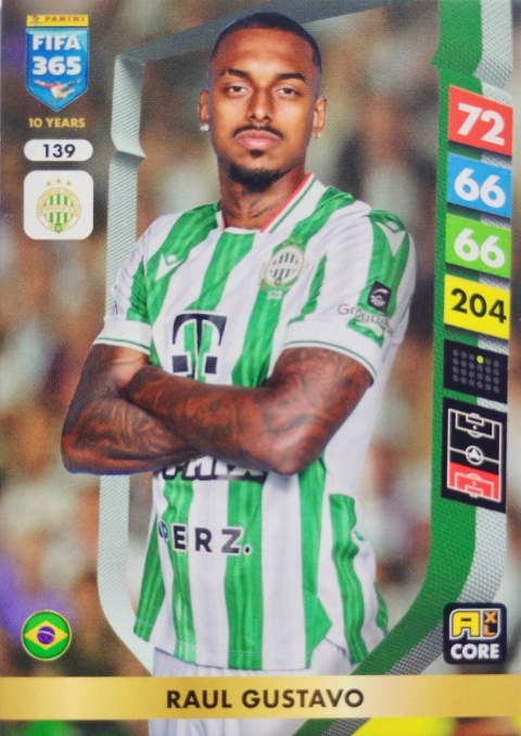139 Raul Gustavo Ferencvárosi Core FIFA 365 2025
