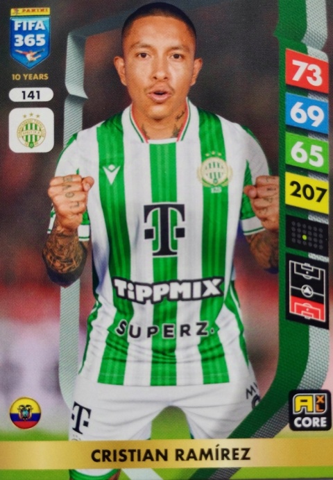 141 Cristian Ramírez Ferencvárosi Core FIFA 365 2025