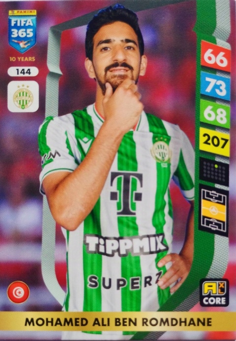 144 Mohamed Ali Ben Romdhane Ferencvárosi Core FIFA 365 2025