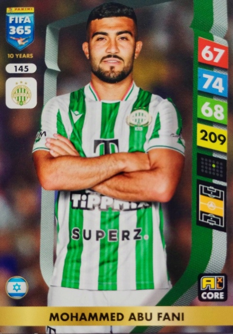 145 Mohammad Abu Fani Ferencvárosi Core FIFA 365 2025