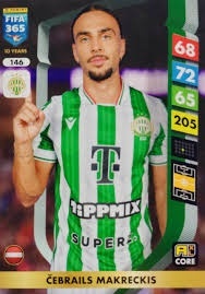 146 Cébrails Makreckis Ferencvárosi Core FIFA 365 2025