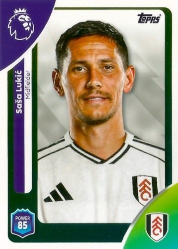 151 Saša Lukić Fulham Base Premier League 2026