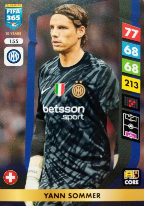 155 Yann Sommer Inter Core FIFA 365 2025
