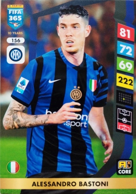 156 Alessandro Bastoni Inter Core FIFA 365 2025