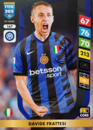 167 Davide Frattesi Inter Core FIFA 365 2025