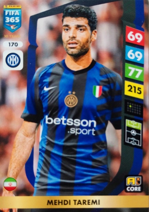 170 Mehdi Taremi Inter Core FIFA 365 2025