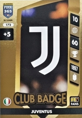 172 Club Badge Juventus Core FIFA 365 2025