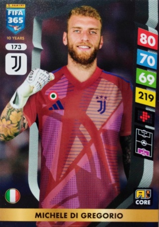 173 Michele Di Gregorio Juventus Core FIFA 365 2025