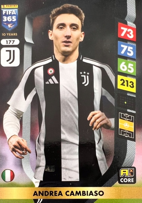 177 Andrea Cambiaso Juventus Core FIFA 365 2025