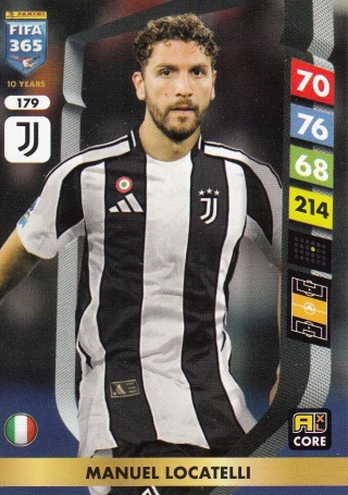 179 Manuel Locatelli Juventus Core FIFA 365 2025