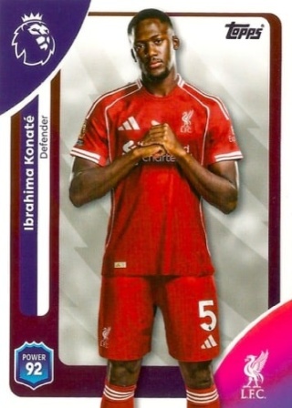 166 Ibrahima Konaté Liverpool Base Premier League 2026