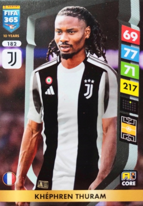182 Khéphren Thuram Juventus Core FIFA 365 2025