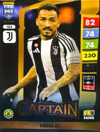 183 Danilo Juventus Core Captain FIFA 365 2025
