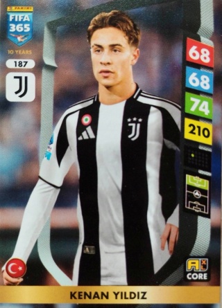 187 Kenan Yıldız Juventus Core FIFA 365 2025