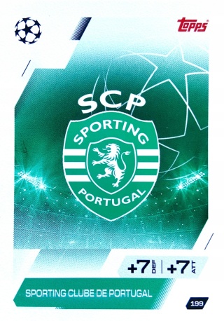 199 Team Badge Sporting Base Match Attax 2025/26