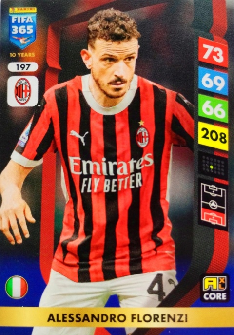 197 Alessandro Florenzi AC Milan Core FIFA 365 2025
