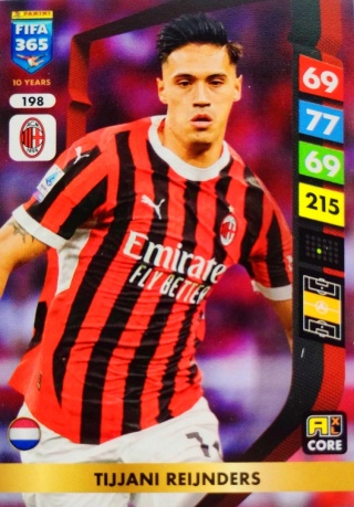 198 Tijjani Reijnders AC Milan Core FIFA 365 2025